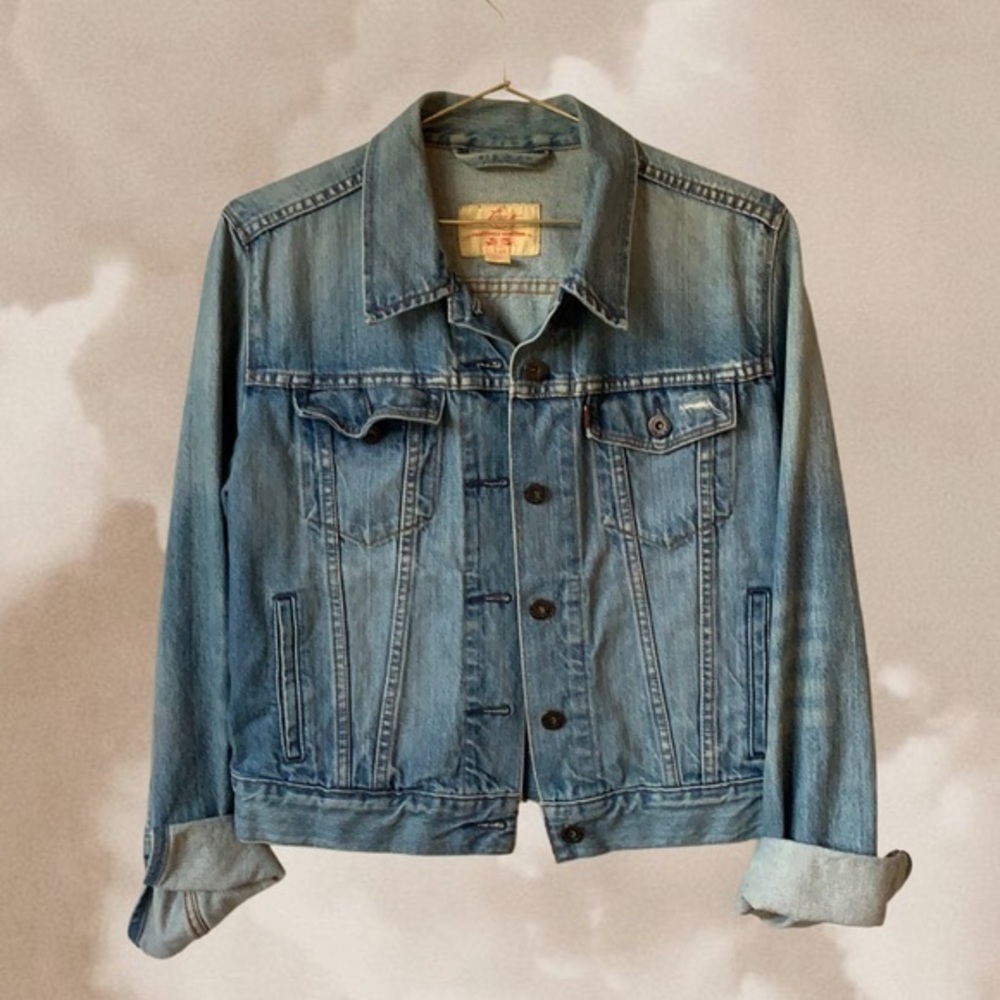 Vintage Levi’s Denim Paneled Jean Jacket Size Medium